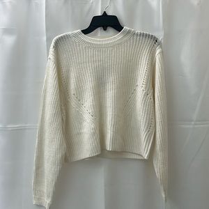 True Craft cream sweater with tags